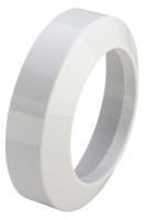 PVC-Rosette flach, 110x165x50 mm, weiss
