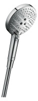 RAINDANCE Select S 120 3jet Handbrause PowderRain, Nr. 26014000, verchromt