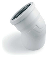 RAUPIANO Plus Bogen DN 100, 15 Grad