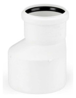 RAUPIANO Plus Uebergangsrohr DN 100 x 90
