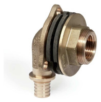 RAUTITAN RX+ Wandwinkel fuer Holzspanpl. 16-Rp 1/2x28, Nr. 14563761001