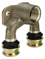 RAXOFIX Doppelanschlusswinkel m.SC-Contur,16mmx1/2"IGx20mm, Nr.5325.7