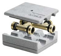 RAXOFIX Kreuzungs-T-Stueck m. SC-Contur 16 x 16 x 16 mm, Nr. 5349