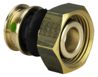 RAXOFIX Verschraubung mit SC-Contur 16mm, aus Rotguss, Nr, 5329