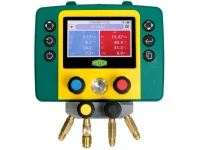 Refco elektronische Monteurhilfe 4-Wege REFMATE-4 + Schlauchset im Koffer