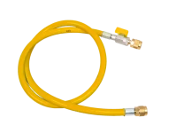 Refco Füllschlauch 60bar CA-CL-72 Y 1800mm gelb m.Kugelventil
