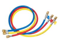 Refco Füllschlauchsatz 60bar CA-CCL-72 3x1800mm farbig m.Kugelventil