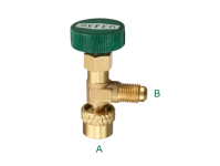 Refco Schraderventildurchgangsöffner A-33010 7/16 ZollUNFx7/16 ZollUNF