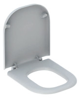RENOVA COMFORT WC-Sitz mit Deckel antibakteriell, m. durchgeh. Scharnierw.