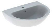 RENOVA Waschtisch, 60x48cm m. HL,mittig, m. Ueberlauf, weiss