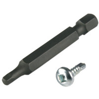 ROKAFLEX Bohrschraube DSV Vierkant m.Bit 4,2 x 13 mm, Pack a 1000 Stueck,verzinkt
