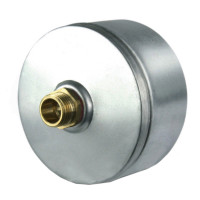 ROKAFLEX Enddeckel DN 125 fuer Formteil verzinkt, Kondensatablauf 1/2" AG