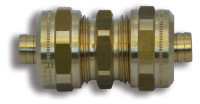 ROTH MS-Verbindungskupplung d=14mm m. 2 Klemmverschraubungen, Nr.1135001471