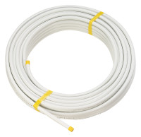 SANFIX FOSTA PE-Xc-Rohr, ohne Schutzrohr Ring a 100 Meter, 16 mm, weiss, Nr.2102