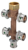 SANFIX P Verteiler, 5-fach, 3/4", (Wasserspinne), Nr. 2126.09, 16 x 3/4"