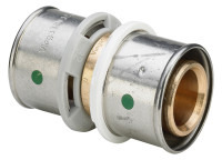 SANFIX Uebergangskupplung von Rohr (alt) auf Fosta (neu), Rotguss, 32 mm, SC-Cont
