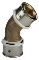 SANFIX Winkelkupplung 40 mm 45 Grad zum Pressen, Nr. 2126