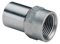 SANPRESS/INOX Einsteckstueck mit IG aus nichtr.Stahl, 54x2", Nr. 2312.1