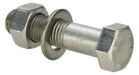 SANPRESS INOX Schrauben,Unterlegsch. und Muttern f.Flanschverb.64-108,0 x M 16,es