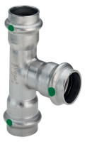 SANPRESS/INOX T-Stueck, aus nichtr.Stahl, 15 mm, Nr. 2318