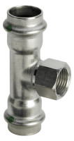 SANPRESS/INOX T-Stueck,aus nichtr.Stahl mit Innengew. 18x3/4"x18 mm, Nr. 2317.2