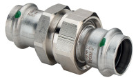 SANPRESS/INOX Verschraubung flachdicht. 18 mm, Nr. 2360