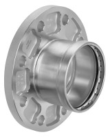 SANPRESS INOX XL Flansch m. Pressanschl. aus nichtr. Stahl, 76,1 mm, Nr.2359XL
