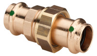 SANPRESS/PROFIPRESS Verschraubung flachdichtend aus Rotguss 42 mm, Nr.2260