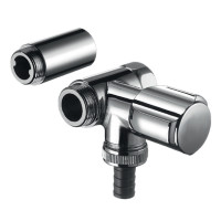 SCHELL NA-Ventil COMFORT mit RFV 3/4" fuer Wandbatterien Anschluss re, chrom