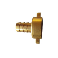 Schlauchverschr.2-tlg. flachd. Fluegelm. UWM 3/4"xTuel.1/2",f.AVT1/2",messing