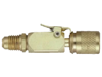 Schnellkupplung m. Schraderventil gerade 16-C 7/16"UNFx7/16"UNF