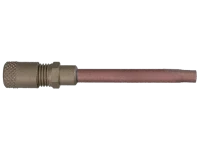 Schraderventil Lötstutzen mit Kupferrohr A-31002 m.CU-Rohr 1/8"NPT m.Ventil Kappe