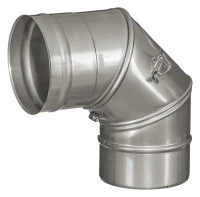 SEM AQUA FU Segmentbogen 0-90 Grad DN 150 x 0,6 verstell.,m.Inspektionsoeff.