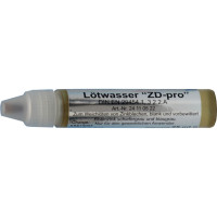 SIMPLE-fix Loetwasser "ZD-pro" fuer Zink walzblank u. vorbewittert, 25 ml