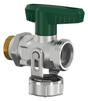 SIMPLEX KFE-Kugelhahn1/2",Nr.F10639,PN16 Durchgangsform,f. Trinkwasser,vernickelt