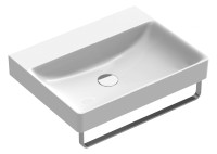 SMARAGD NEW GREEN Waschtisch 600x470 mm o. Ueberl., o. Hahnl., weiss CATAglaze+