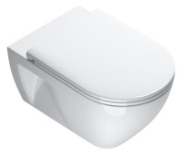 SMARAGD SFERA Kombiset ECO mit Wand- Tiefspuel-WC inkl.WC-Sitz, weiss CATAgl+