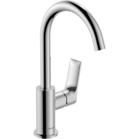 SMARAGD ZEBRIS Einhebel-Waschtischbatt. 210,m. Schwenkausl.,m. ALG.,schw. matt
