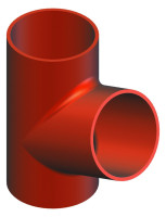 SML-Abzweig 100 x 50 mm 70 Grad