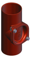 SML-Reinigungsrohr mit rundem Deckel DN 100