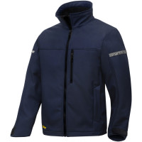 SNICKERS AllroundWork Softshell Jacke 1200, Gr. M, Farbe: 9504 navy-schwarz