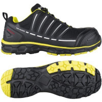 SNICKERS SprinterSchuhe S3 ESD SRC Farbe 5104, schwarz-lime, Gr. 40