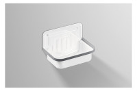 Stahlausgussbecken mit Plastikrand, mit Stopfen,Kette u. Halter,50,5x33,5cm
