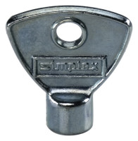 Steckschluessel fuer Entlueftungsventile u.-stopfen,metall vernickelt, Nr. F11202