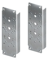TECEprofil Stahlplattenset zur Aufnahme von Stuetzklappgriffen, Nr. 9042010