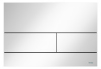 TECEsquare II Metall Bet.platte,2-Mengen technik, Bedienung von vorn/oben, weiss