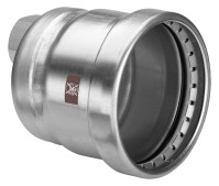 TEMPONOX Kappe mit SC-Contur nichtr. Stahl, 76,1mmxRp3/4, Nr. 1756XL