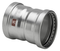 TEMPONOX Muffe mit SC-Contur nichtr. Stahl, 108,0mm, Nr. 1715XL