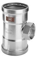 TEMPONOX T-Stueck mit SC-Contur n.Stahl,108,0mmxRp3/4x108,0mmNr.1717.2XL