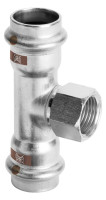 TEMPONOX T-Stueck mit SC-Contur nichtr.Stahl,42mmxRp3/4x42mm, Nr. 1717.2